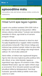 Mobile Screenshot of evaliisa.tahvel.info
